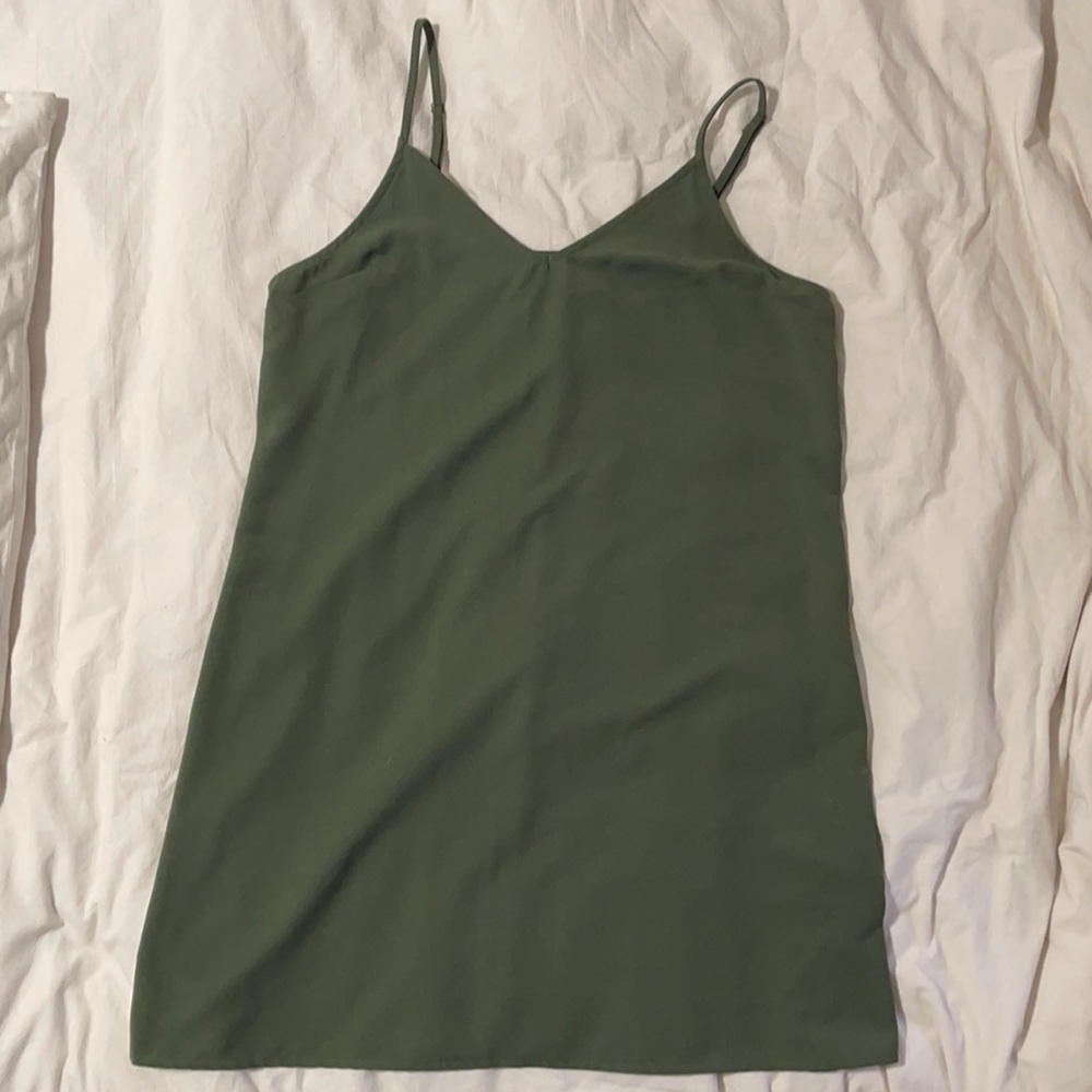 Xhilaration for TARGET Green Slip Dress